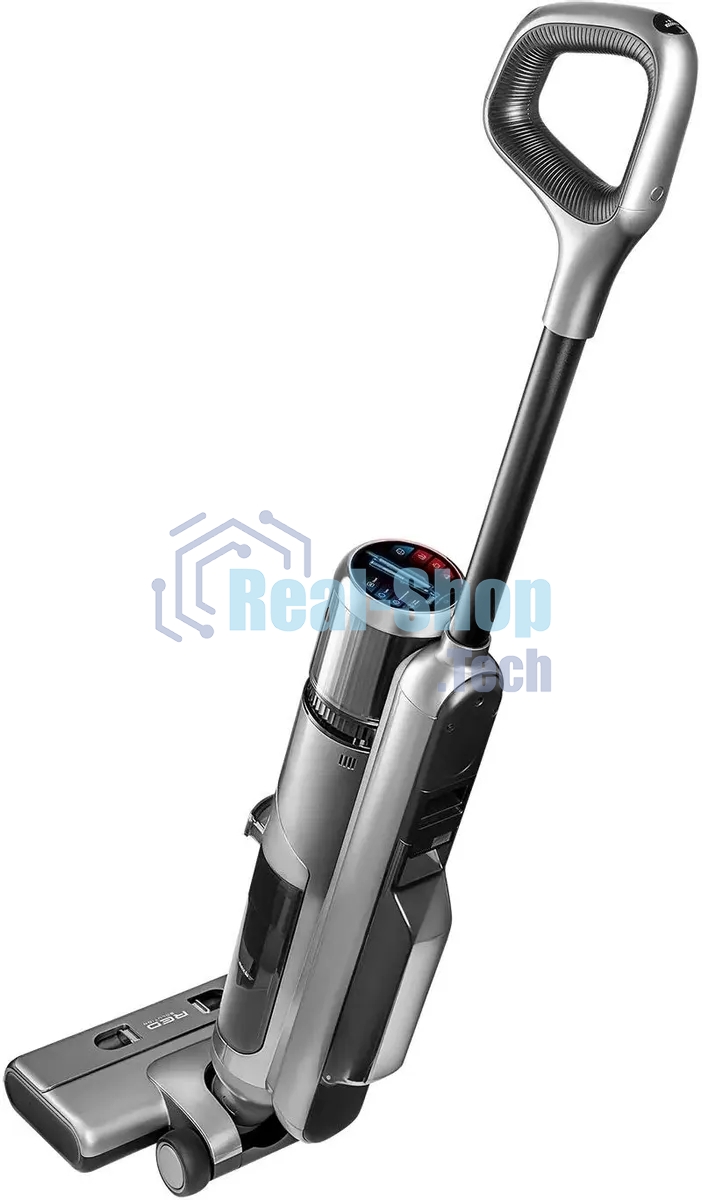 Пылесос вертикальный моющий Red Solution W3500 серый, питание от аккумулятора, 150 Вт, уборка влажная/сбор жидкости/сухая, пылесборник 0.65 л