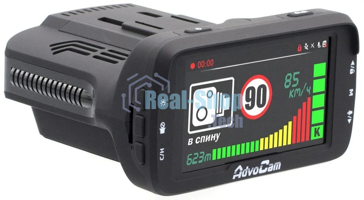 Видеорегистратор AdvoCam FD Combo GPS, 1920x1080, 2.7