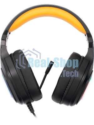 Гарнитура MARVO HG9084 Pulz 80 чёрный, проводная, USB, подсветка