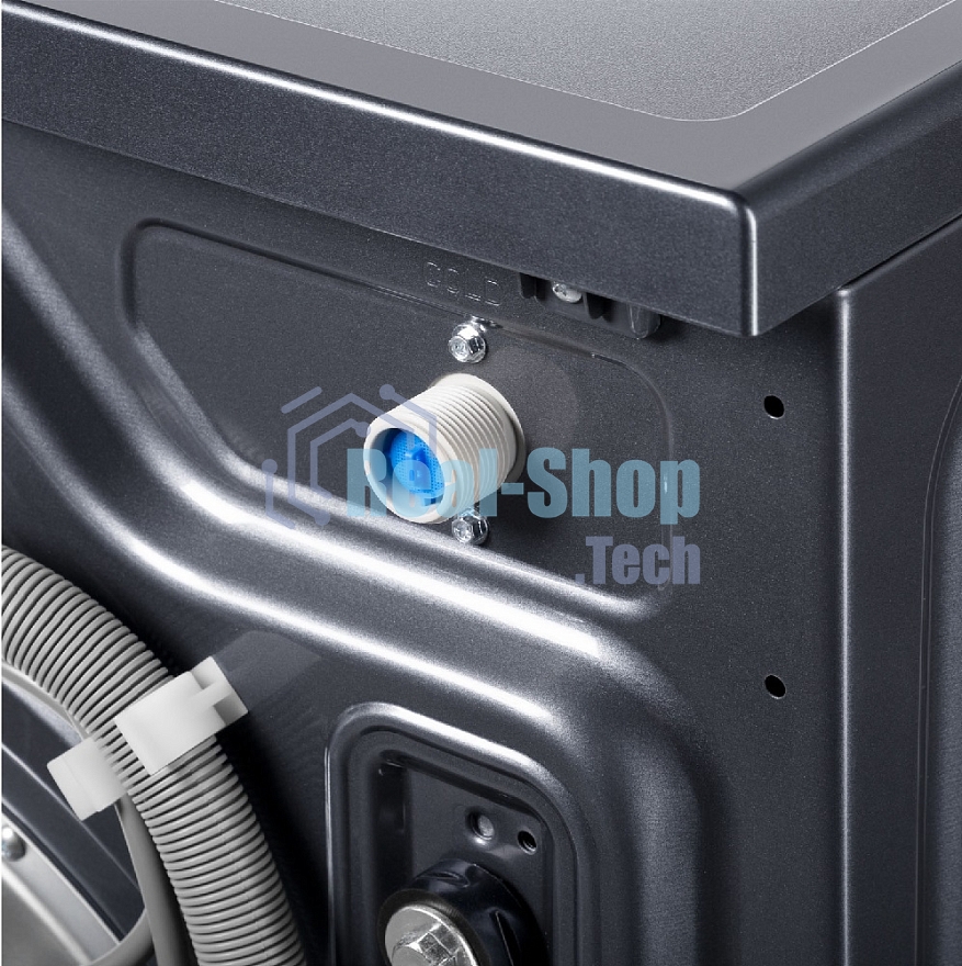 Стиральная машина Maunfeld MFWM1410SB02 темно-серебристый, загрузка фронтальная 10 кг, 1400 об/мин., класс: А+++