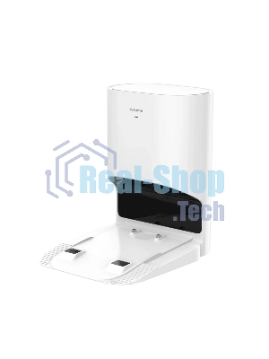 Робот-пылесос Dreame D10 Plus белый, 5200 мА·ч Li-Ion, уборка сухая/влажная, пылесборник контейнер 0.4 л