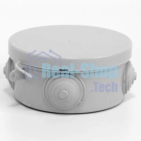 Коробка распределительная TOKOV ELECTRIC ОП 85х40 мм 4 каб. вводов IP54 сер. (круг.)