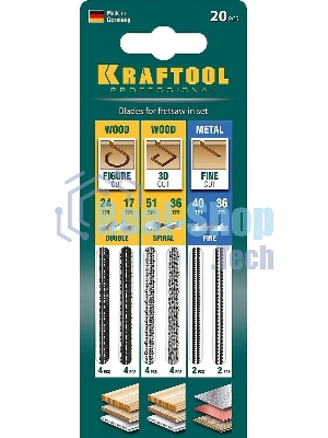 Набор пилок универс. Kraftool 15348-H20_z02 20пред. (лобзики)