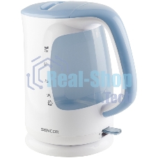 Чайник электрический Sencor SWK 2510WH пластик, 2,5 л, 2200 Вт, белый