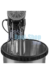 Миксер Endever Sigma-12 c чашей, черный/стальной, 800 Вт, 2 вида насадок, 5 скоростей