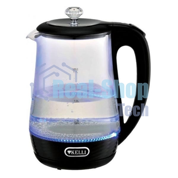 Чайник электрический Kelli KL-1404 черный