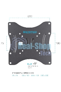 Кронштейн для телевизора Kromax TECHNO-3 серый 15