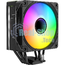 Кулер для процессора Bloody BD-AC205-ARGB1 ARGB черный, 120 мм, алюминий/медь, 1600 об/мин, 26 дБ, 4 pin, 205 Вт, 154 мм