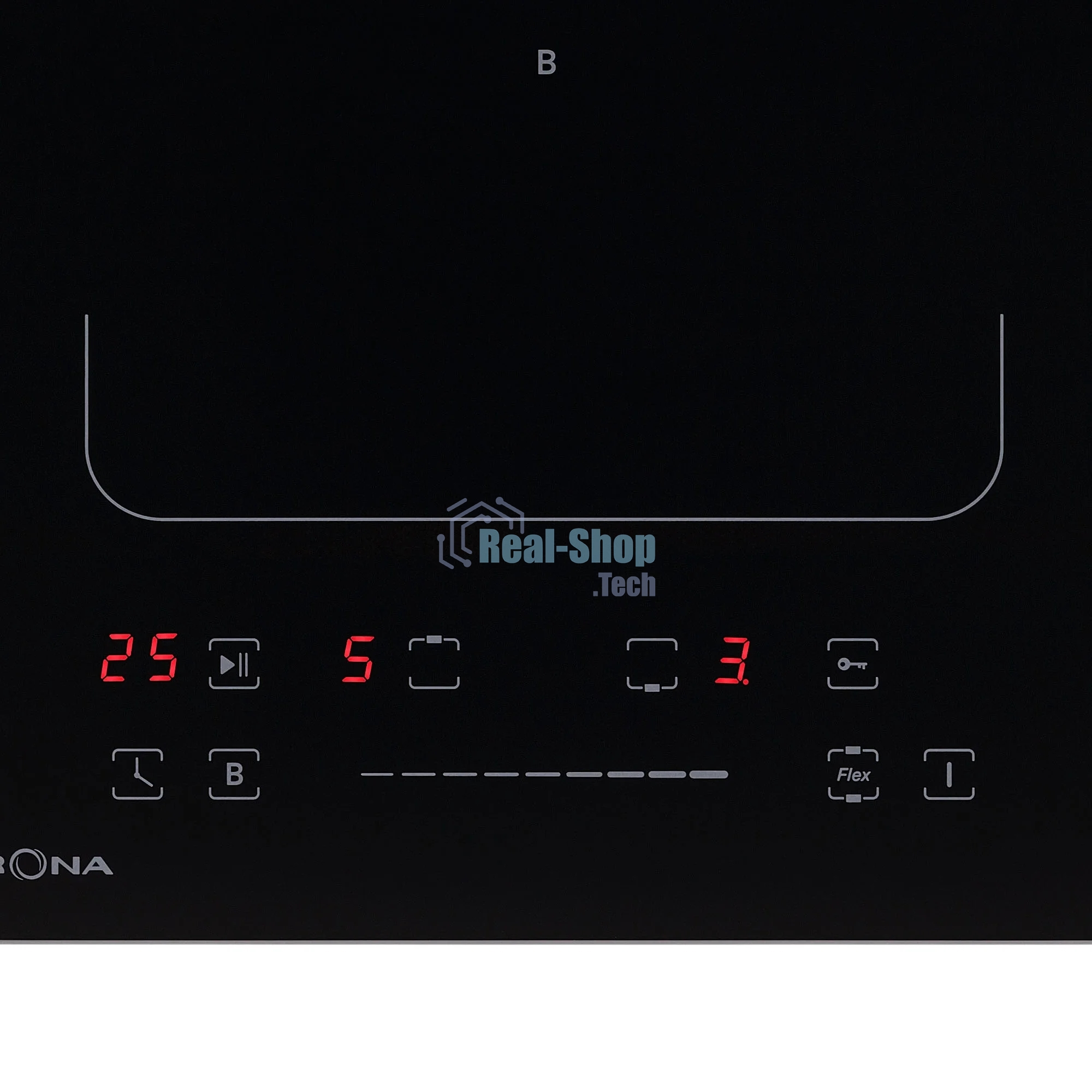 Индукционная варочная панель Krona ERDE 30 BL 2BFTS черный