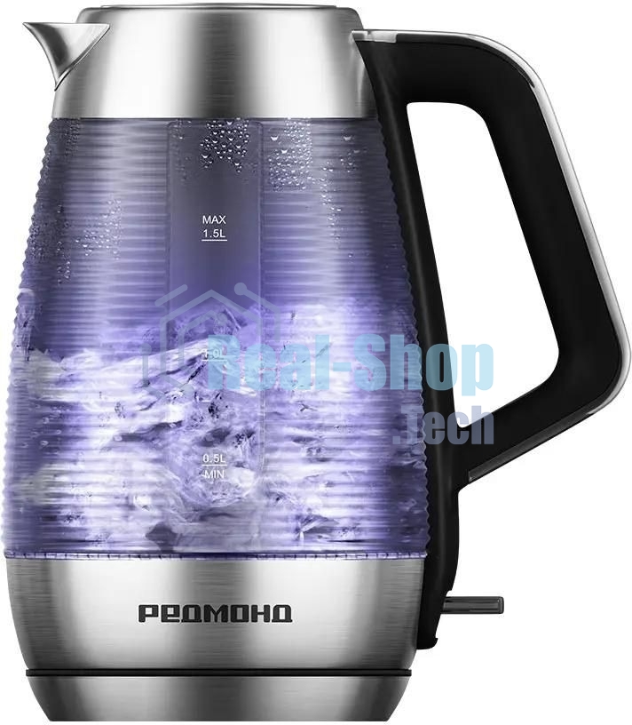 Чайник электрический Redmond KG253 1.5л. 2200Вт хром