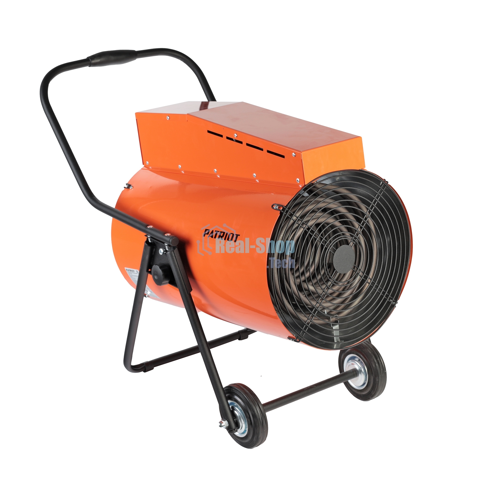 Тепловентилятор электрический Patriot PT-R 30, оранжевый/черный, 30 кВт, 270 м2, 380В, терморегулятор