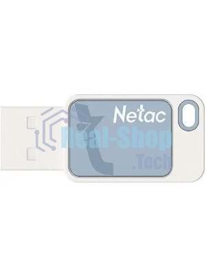 Флешка USB Netac UA31, 32Gb USB 2.0, NT03UA31N-032G-20BL синий