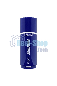 Флешка USB Smartbuy CROWN BLUE (SB64 GbCRW-Bl), 64 Gb, USB 3.0, R/W 75/25, синий