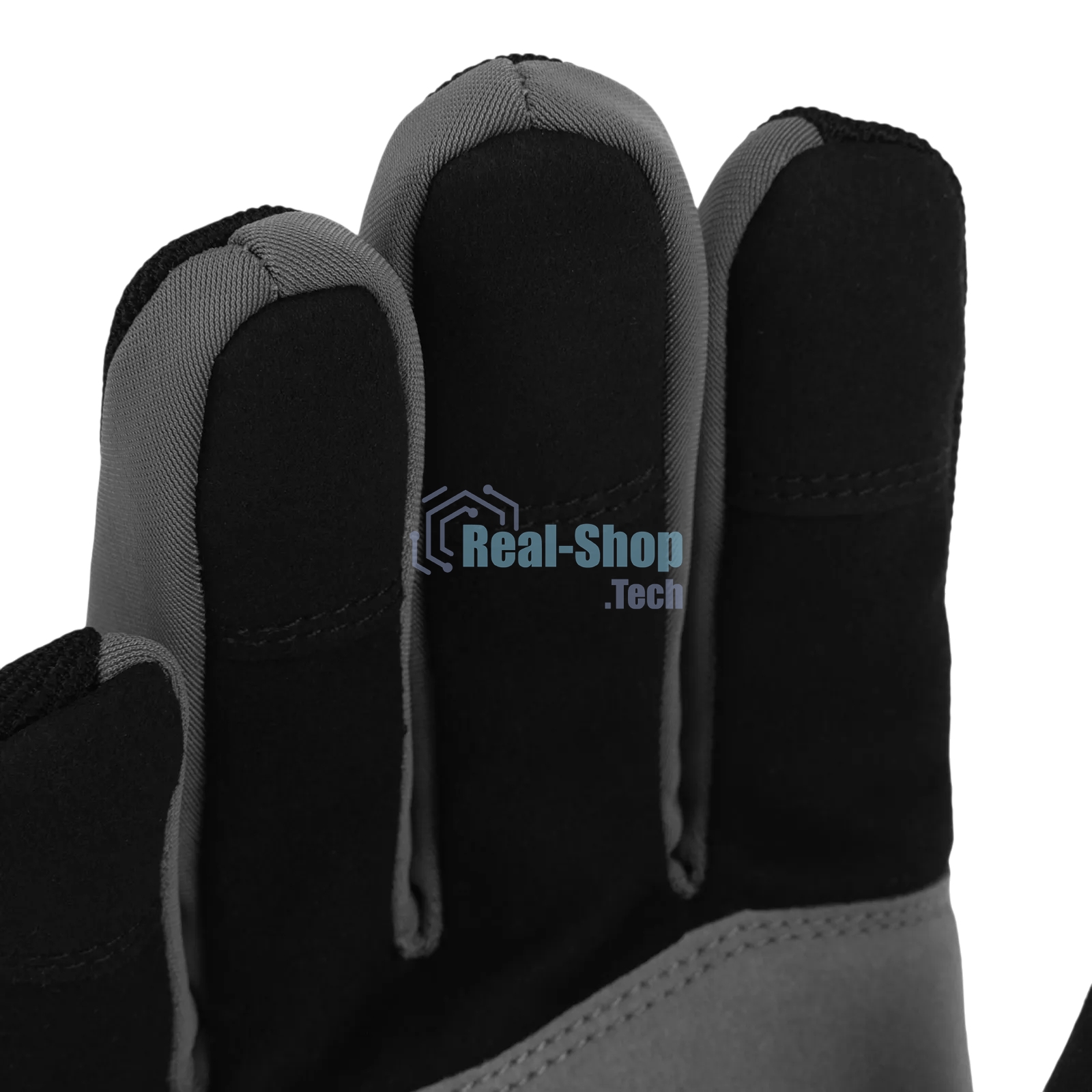 Перчатки универсальные Denzel 68094 двойные, работа с сенсорным экраном, вязаная манжета, размер 10