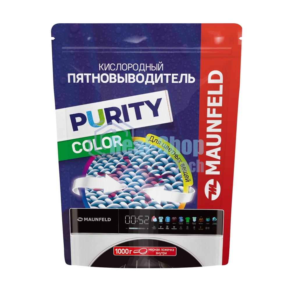 Кислородный пятновыводитель для цветных вещей COLOR Maunfeld Purity MSC1000G