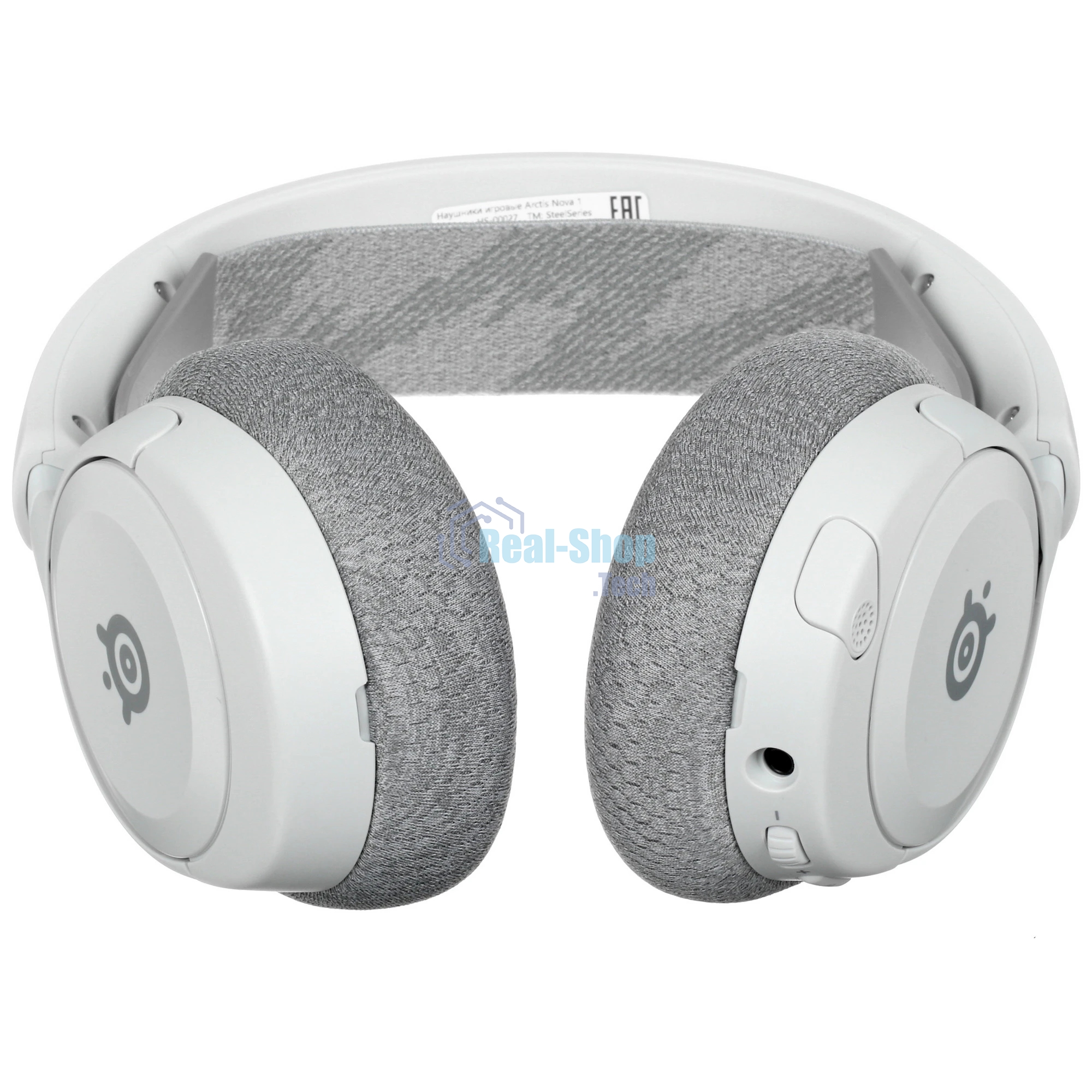 Гарнитура проводная SteelSeries Arctis Nova 1 Wired Gaming Headset White