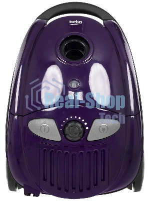 Пылесос Beko BKS 1410 фиолетовый, 330/2000 Вт, уборка сухая, пылесборник мешок 1,5 л