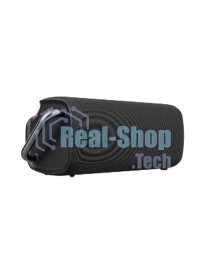 Колонка портативная Ural Молния Бит черный 420W 1.1 BT/3.5Jack/USB-C 10м 8000mAh (без.бат)