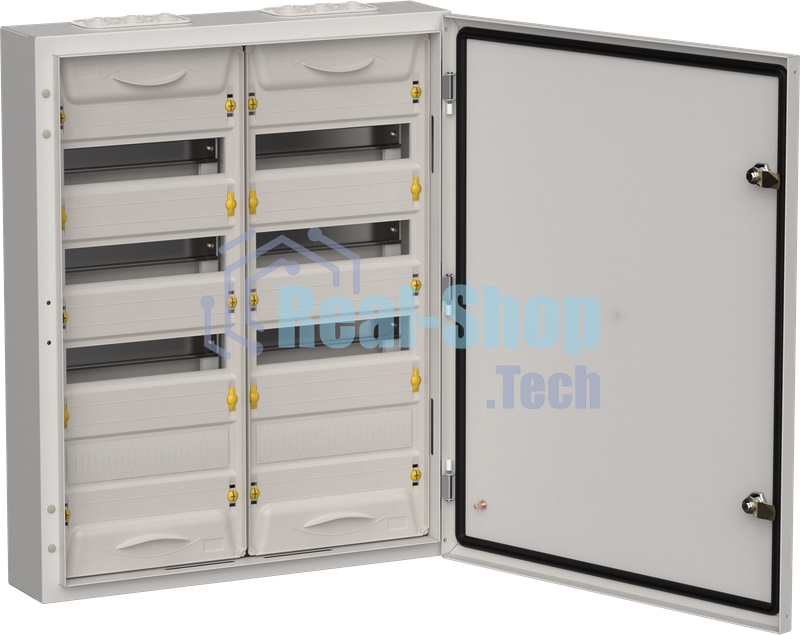 Корпус металлический IEK TITAN 5 ЩРн-96 (2х48) 710х570х140 IP54 серый