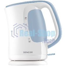 Чайник электрический Sencor SWK 2510WH пластик, 2,5 л, 2200 Вт, белый