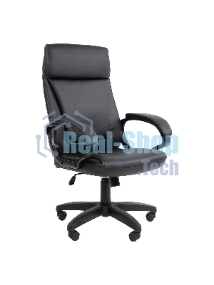 Кресло Chairman 794 LT черный, экокожа, 120 кг
