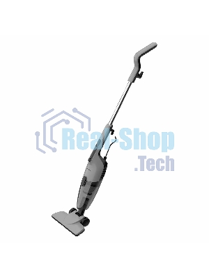 Пылесос вертикальный Deerma Combo DX600S черный/серый, питание от сети, 210 Вт, уборка сухая, пылесборник 1.2 л