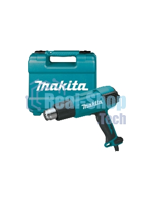 Фен Makita HG 6031 VK 1800Вт 250-500л/мин с регулировкой, с насадками, кейс