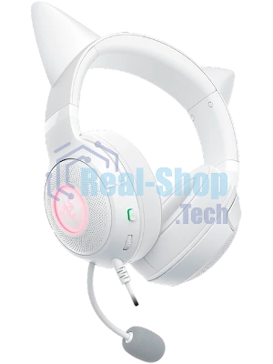 Гарнитура Razer Kraken Kitty V2 Белый, проводная, USB, подсветка