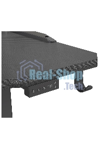 Стол игровой Cactus CS-ED-GbK столешница МДФ карбон, каркас черный