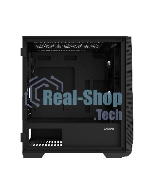 Компьютерный корпус ZALMAN Z1 ICEBERG, MicroATX, черный, WINDOW, 2xCOMBO (3.5