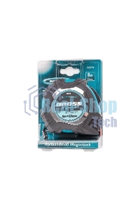 Рулетка Gross Magnetisch, 8 м х 25 мм, обрезин. корпус, автоматич. фиксация, нейлон. покр., магн. зацеп