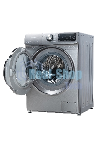 Стиральная машина Бирюса WM-SBM1014/15 M Металлик, загрузка фронтальная 10 кг, 1400 об/мин, класс А+++