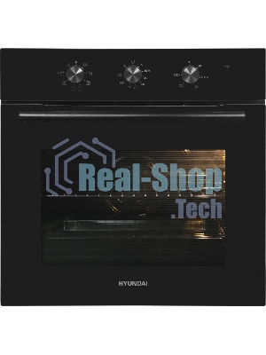 Духовой шкаф Электрический Hyundai HEO 6635 BG черный