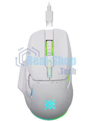 Мышь беспроводная Defender Stix GM-009 белый, 3200 dpi, радиоканал, USB, кнопки - 7