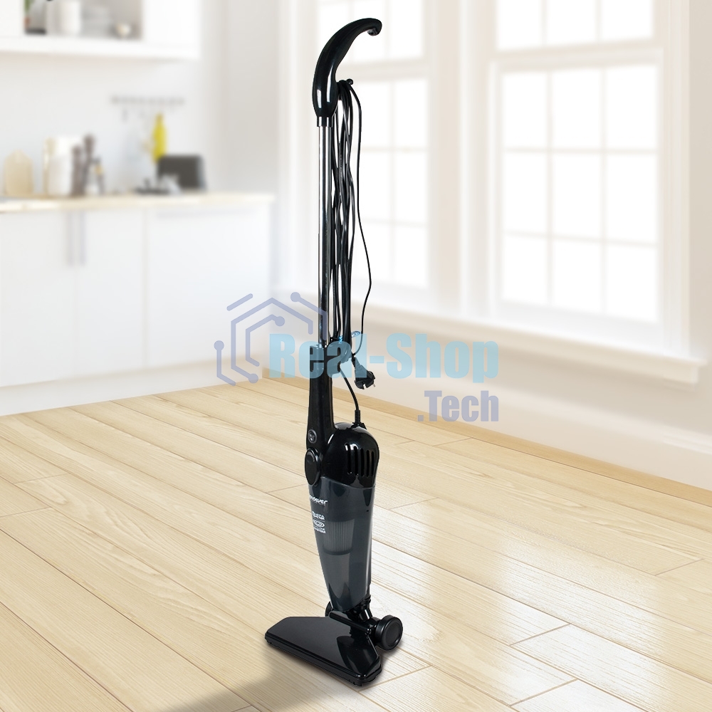 Пылесос вертикальный Endever Skyclean VC 284 серый, питание от сети, 130 Вт, уборка сухая, пылесборник 1.9 л
