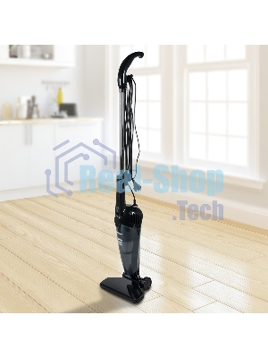 Пылесос вертикальный Endever Skyclean VC 284 серый, питание от сети, 130 Вт, уборка сухая, пылесборник 1.9 л