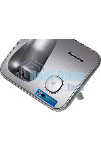 Телефон беспроводной (DECT) Panasonic KX-TG6811RUM (серебристый) Беспроводной DECT,40 мелодий,телефонный справочник 120 зап.
