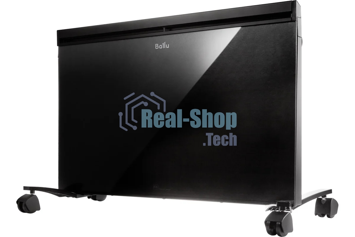 Конвективно-инфракрасный обогреватель Ballu Plaza Solar BIHP/S-1900 черный, 1900 Вт, 20 м2, термостат, дисплей