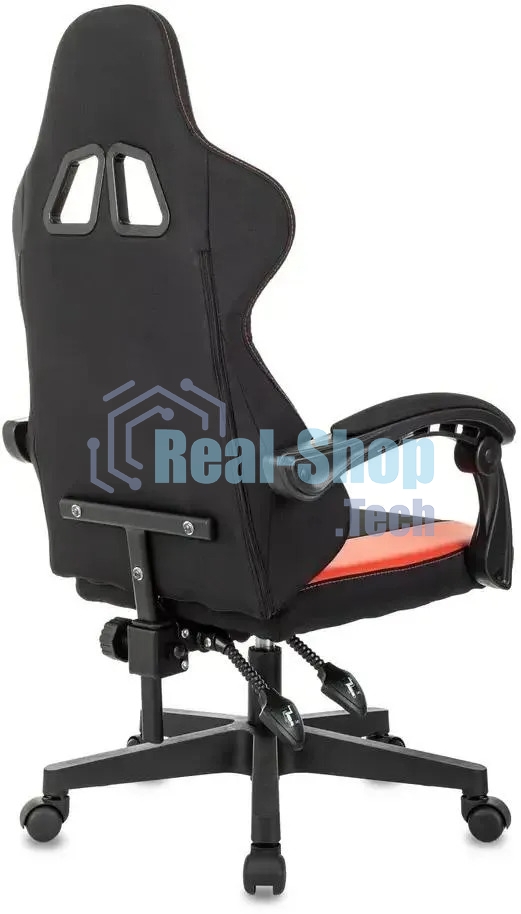 Кресло игровое Zombie Rudger черный/красный