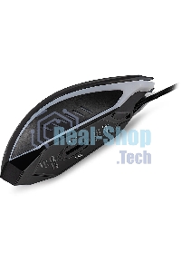 Мышь проводная Oklick 896G черный, 12800 dpi, USB, кнопки - 5