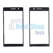Стекло для Huawei Ascend P6 черное