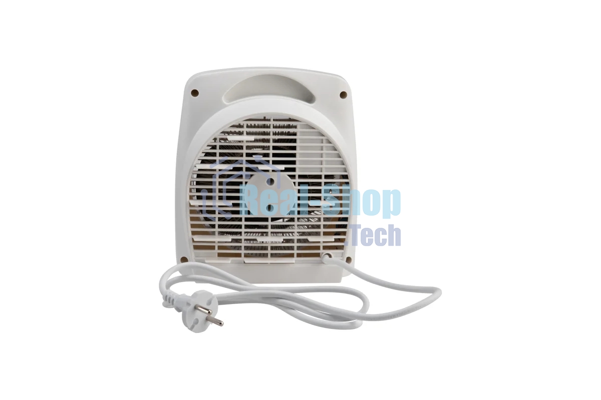 Тепловентилятор Rexant 60-0033, белый, 2000 Вт, 20 м2, термостат