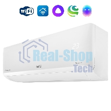 Внутренний блок сплит-системы Ballu Eco Smart DC BSYI/in-12HN8_V4 инвертор, 12000 BTU, 35 м², 22 дБ, охлаждение, обогрев, осушение, белый