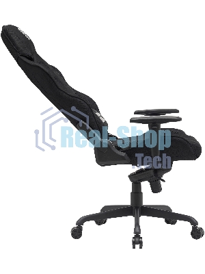 Кресло Cactus CS-CHR-MC04-BBK черный, экокожа