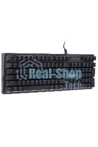 Клавиатура проводная A4Tech B760 механическая черный/серый USB Gamer LED