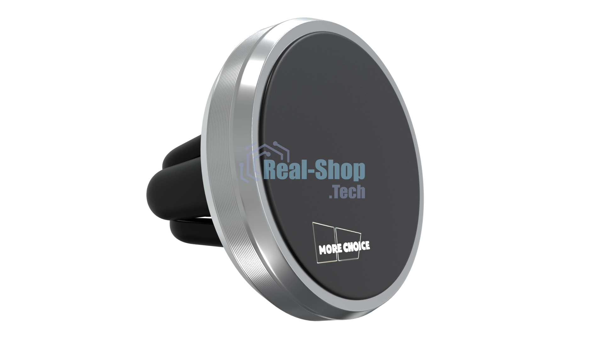 Автомобильный держатель MORE CHOICE C01 серебристый