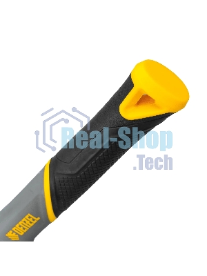 Кувалда с клиновидным бойком Denzel 1,35 кг, фибергласовая рукоятка c TPR
