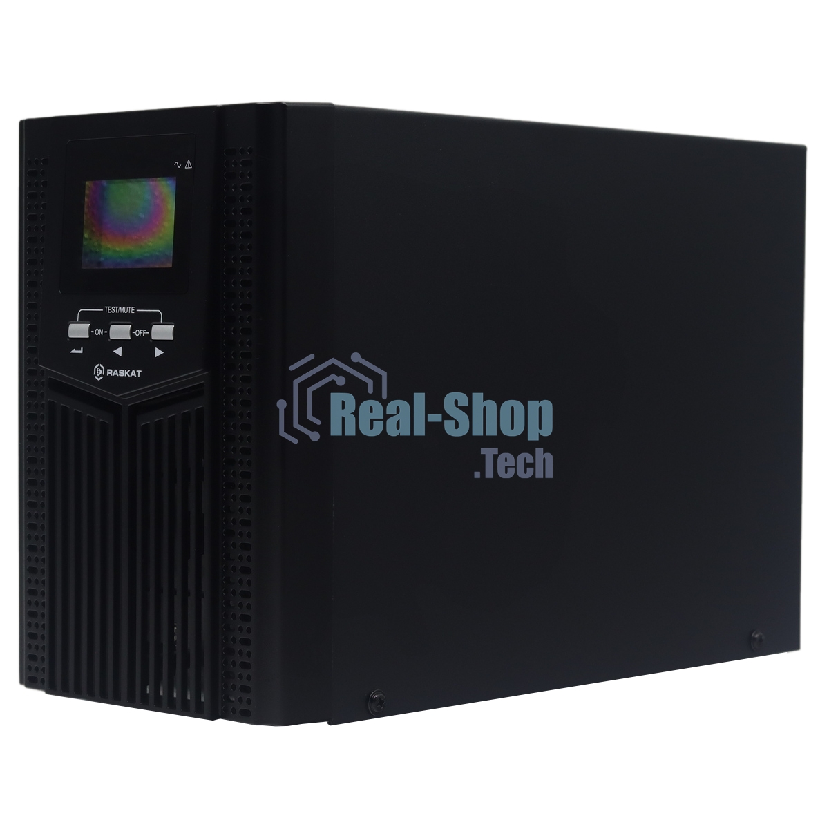 Источник бесперебойного питания ИБП Raskat HSIO-1000VA 1000ВА, 900Вт, 1xCEE7, 1xIEC320, USB type-B, 2xRJ-45, 1xRS232