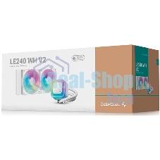 Система жидкостного охлаждения DeepСool LE240 V2 WH (R-LE240-WHAMMN-G-2)