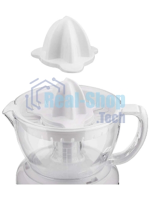 Соковыжималка Ufesa EX4934 Spinner белый/красный, цитрусовая, 40 Вт, 700 мл, механическое, реверс